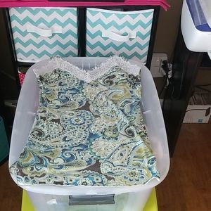 Banana republic tank top size Medium multicolored